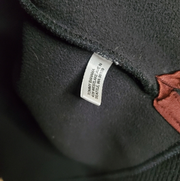 Mens Tommy Bahama Oversized Quarter Zip Sweater Jacket Size Medium - Picture 6 of 13